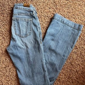 Ariat high rise flare jeans with seam down the front size 26!